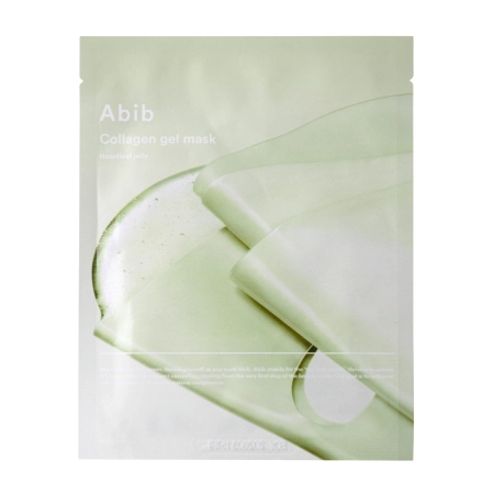Abib - Collagen Gel Mask Heartleaf Jelly - Kollagén Fátyolmaszk