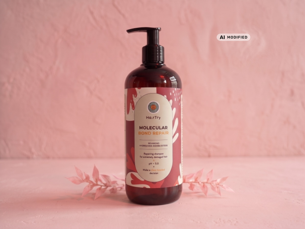 HairTry Molecular Bond Repair termékcsalád - javító sampon 