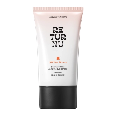 Returnu - Deep Comfort Ampoule Sunscreen SPF 50+ PA++++ - Napvédő Arckrém