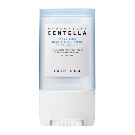 SKIN1004 - Madagascar Centella HYALU-CICA Silky-Fit Sun Stick SPF 50+ PA++++ - Fényvédő Stiftben