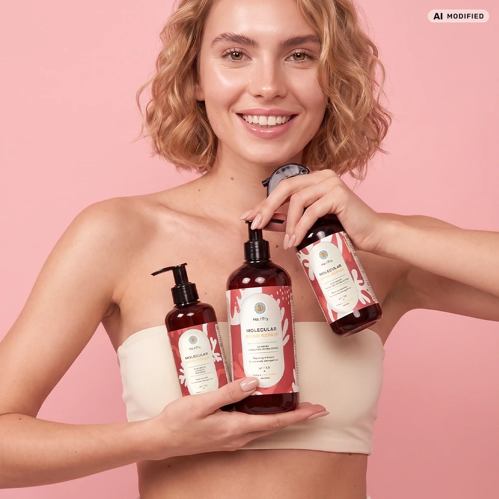 HairTry Molecular Bond Repair hajjavító termékcsalád – mentsd meg a sérült hajadat!