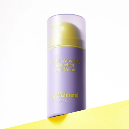 By Wishtrend - Vitamin A-mazing Bakuchiol Night Cream - Éjszakai Krém A-vitaminnal és Bakuchiollal - 30ml