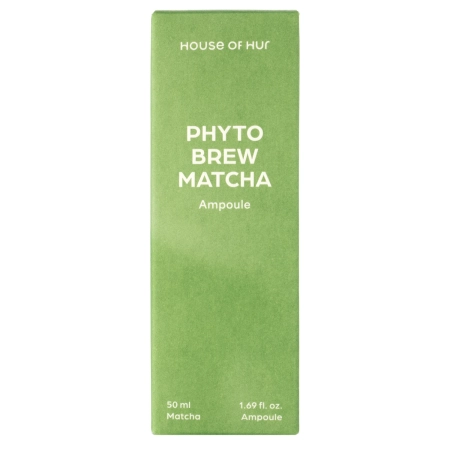 House of Hur - Phyto Brew Matcha Ampoule - Ampulla Hidratáló és Ragyogtató Hatással - 50ml