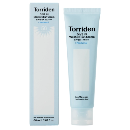 Torriden - Dive-In Watery Moisture Sun Cream SPF50+ PA++++ - Hidratáló Fényvédő Krém - 60ml