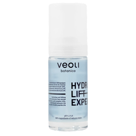 Veoli Botanica - HYDRA LIFT EXPERT - Hidratáló és Feszesítő Hatású Multi-Molekuláris Arcszérum - 30 ml