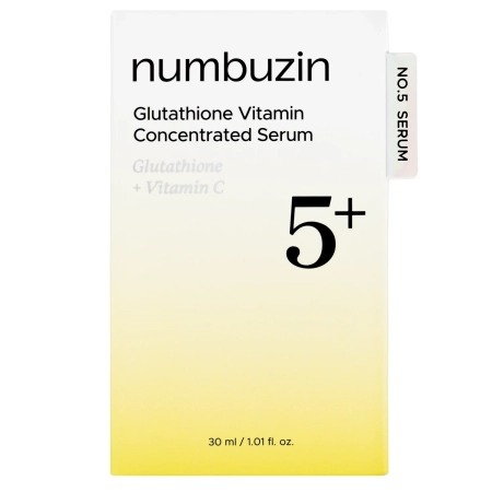 Numbuzin - No.5 Vitamin Concentrated Serum - Világosító Vitaminos Szérum - 30ml