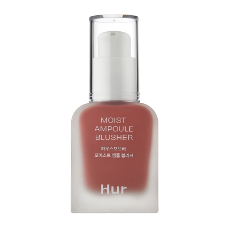 House of Hur - Moist Ampoule Blusher - Hidratáló Folyékony Pirosító - Rose Brown - 20ml