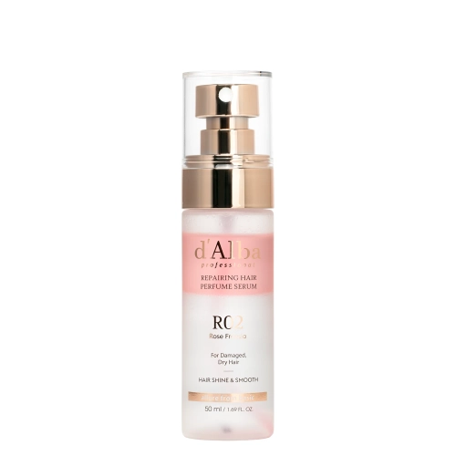 d'Alba - Professional Repairing Hair Perfume Serum - Regeneráló Hatású Parfümözött Hajszérum - 50ml