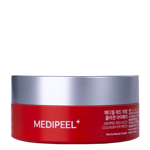 Medi-Peel - Red Lacto Collagen Eye Patch - Hidrogél Szemkörnyék Tapaszok Kollagénnel és Probiotikummal - 60szt