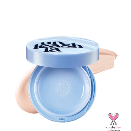 Unleashia - Babe Skin Baby Blue Cushion SPF 40 PA++ - Alapozó Párna - 17C Seraphic - 15g