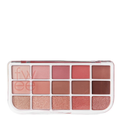 Fwee - More Mood Eyeshadow Palette - Szemhéjfesték Paletta - 04 More Than Red - 11.9g