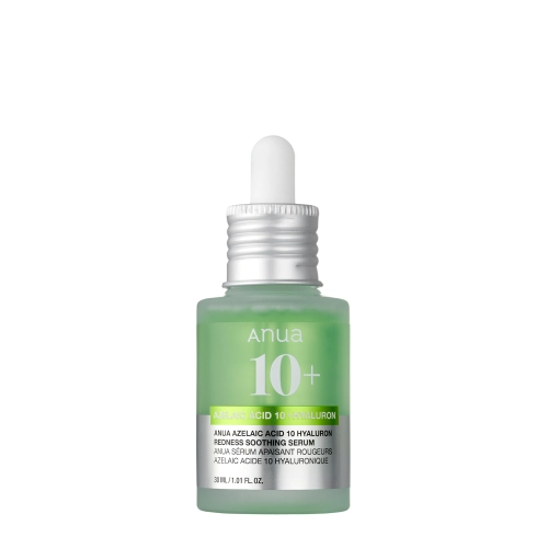 Anua - Azelaic Acid 10 Hyaluron Redness Soothing Serum - Szérum Azelainsavval és Hialuronsavval - 30ml