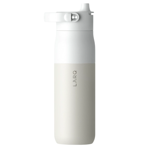 LARQ - Bottle PureVis 2 - Intelligens, Öntisztító Vízszűrő Palack, UV-C Fény - Granite White - 680ml