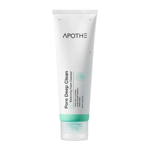 APOTHE - Pore Deep Clean pH Balancing Foam Cleanser - Arctisztító Hab - 120ml