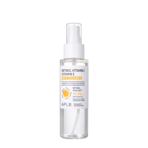 APLB - Retinol Vitamin C Vitamin E Mist Essence - Permet Retinollal, C- és E-vitaminnal - 105ml