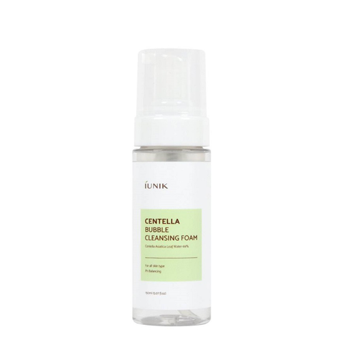 iUNIK - Centella Bubble Cleansing Foam - Arctisztító Hab Ázsiai Gázlóval - 150ml