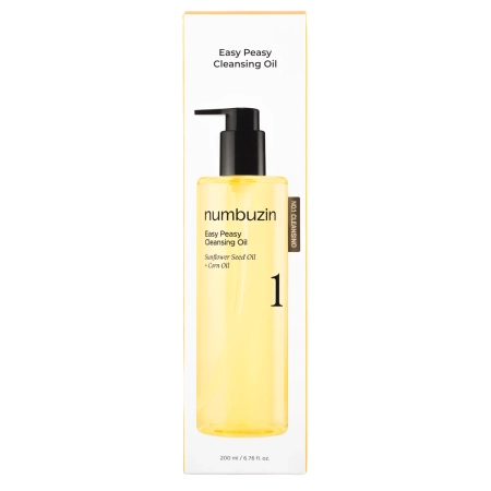 Numbuzin - No.1 - Easy Peasy Cleansing Oil - Arctisztító Olaj - 200ml
