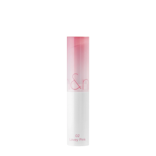 Rom&nd - Glasting Melting Balm - Fényes Ajakbalzsam - 02 Lovey Pink - 3.5g