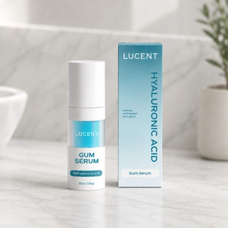 Lucent - Gum Serum with Hyaluronic Acid - Hidratáló és Nyugtató Íny Szérum - 30ml