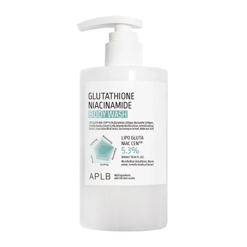 APLB - Glutathione Niacinamide Body Wash - Tusfürdő Gél - 300ml