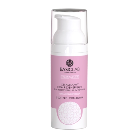 BasicLab - Complementis - Regeneráló Ceramid Krém Prebiotikumokkal és Panthenollal - 50ml