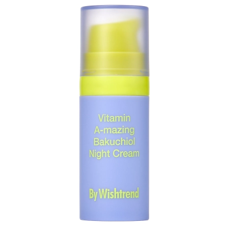 By Wishtrend - Vitamin A-mazing Bakuchiol Night Cream Mini - Éjszakai Arckrém A-vitaminnal és Bakuchiollal - 10g