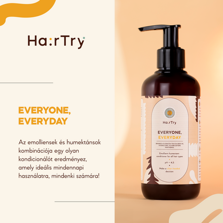 HairTry - Everyone, Everyday - Mindennapi Hajkondicionáló - 250ml