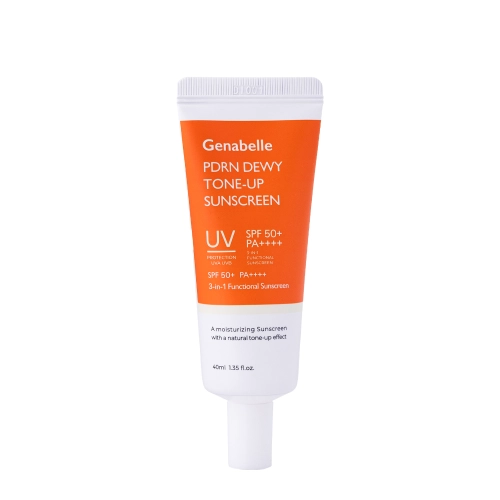 Genabelle - PDRN Dewy Tone-Up Sunscreen - Bőrkiegyenlítő Arckrém Szűrőkkel - 40ml