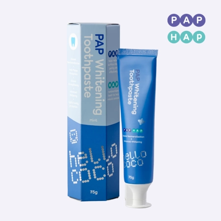 hello coco - Toothpaste PAP - Fehérítő Fogkrém PAP-savval - 75g