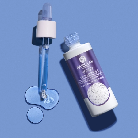 BasicLab - Rugalmasság és Feltöltés - Feszesítő Szérum 0.5% Réz Peptidekkel - 30ml