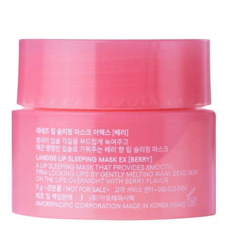 Laneige - Lip Sleeping Mask EX - Berry - Intenzív Regeneráló Ajakmaszk - 3g