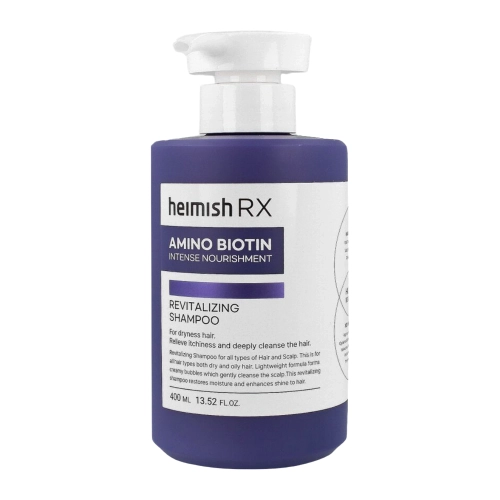 Heimish - RX Amino Biotin Revitalizing Shampoo - Revitalizáló Hajsampon - 400ml