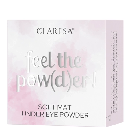 Claresa - Feel the Pow(d)er! - Matt Finisű Laza Púder Szem Alá - 01 White - 6g