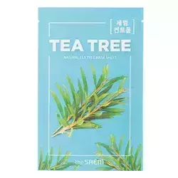 The SAEM - Natural Tea Tree Mask Sheet - Fátyolmaszk Teafa-kivonattal - 21 ml