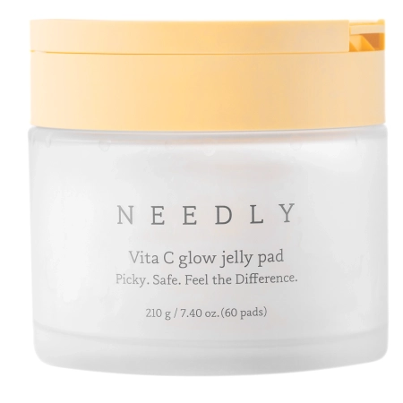 Needly - Vita C Glow Jelly Pad - Világosító C-vitamin Arckorongok - 60db/210g