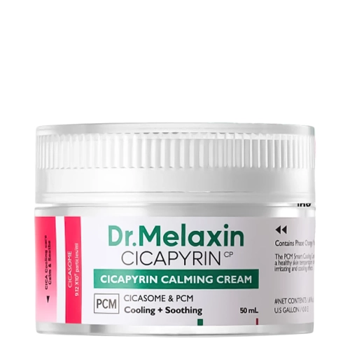 Dr.Melaxin - Cicapyrin Calming Cream - Bőrnyugtató Arckrém Hűsítő Komplexszel - 50ml