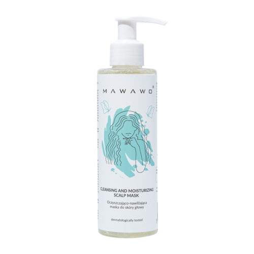 Mawawo - Cleaning and Moisturizing Scalp Mask - Tisztító és Hidratáló Fejbőr Maszk - 200ml