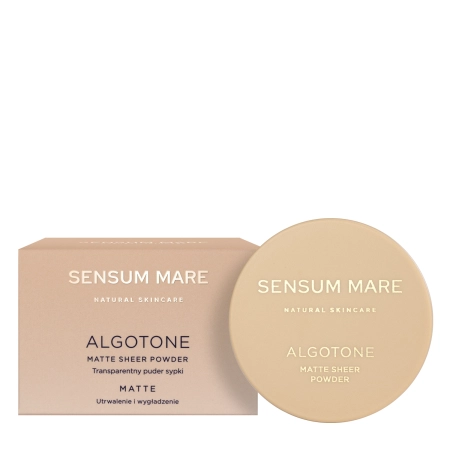 Sensum Mare - Algotone - Átlátszó, Matt Kivitelű, Laza Arcpúder - 10g