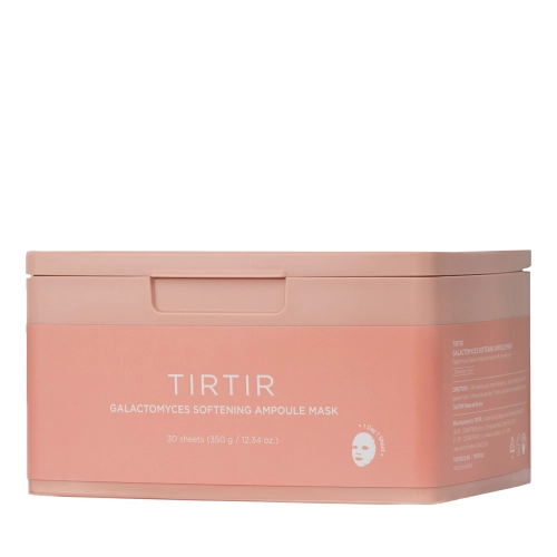 TIRTIR - Galactomyces Softening Ampoule Mask - Világosító Fátyolmaszk Készlet - 30db/350g