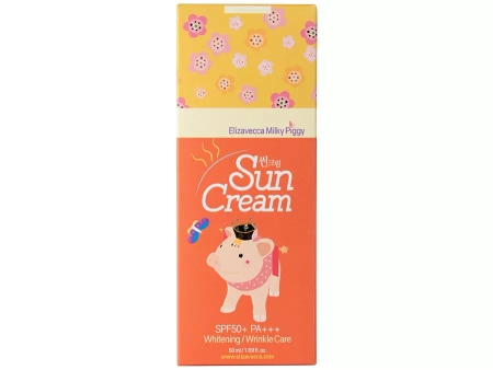 Elizavecca - Milky Piggy Sun Cream SPF 50+/PA+++ - Napvédő Krém - 50ml