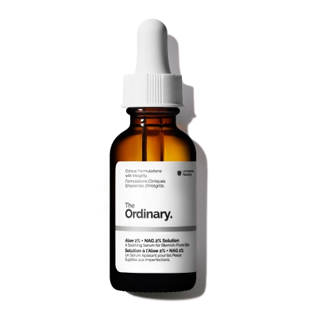 The Ordinary - Aloe 2% + NAG 2%-os Solution - Aloe Verás Arcszérum - 30ml