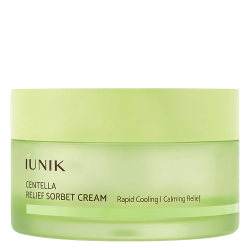 iUNIK - Centella Relief Sorbet Cream - Hidratáló Arcápoló Krém Ázsiai Gázlóval - 50ml