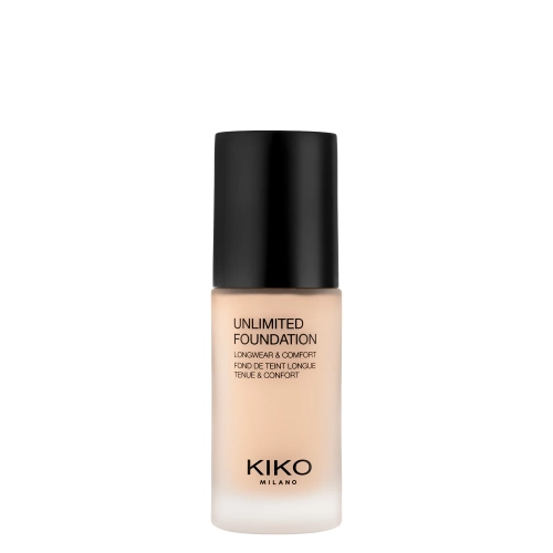 KIKO Milano - Unlimited Foundation - Hosszantartó Alapozó - 3G - 30ml