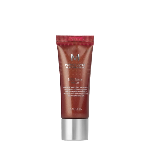 Missha - M Perfect Cover BB Cream SPF42/PA++ - Fedő BB Krém - No.21 Light Beige - 20ml