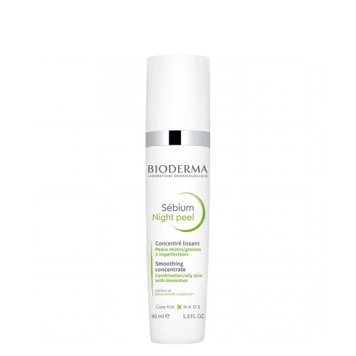 Bioderma - Sébium Night Peel - Peeling Glikolsavval - 40ml