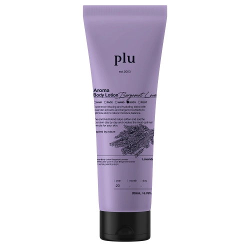 plu - Aroma Body Lotion - Testbalzsam - Bergamot Lavender - 200ml
