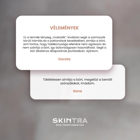 SkinTra - Smoother Than Ever - 12% Tejsavas Arc- és Testszérum - 100ml 
