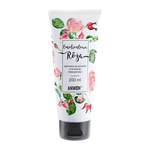 Anwen - Emolliens Rózsa - Hajápoló erősen porózus hajra - 200ml