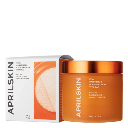 Aprilskin - Carrotene Clarifying Vita Pads - Arctisztító Korongok Karotinnal - 135g
