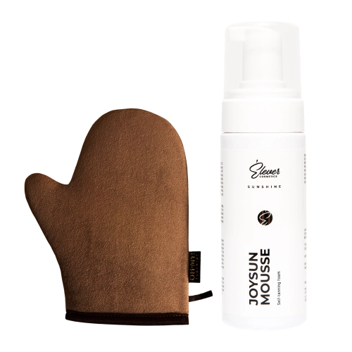 Elever Cosmetics - Zestaw JoySun Mousse - Önbarnító Hab + Kesztyű - 100ml